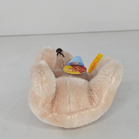 Steiff Original Teddybar Miniature Teddy Bear With Blue Ribbon 030420 - Picture 8 of 8